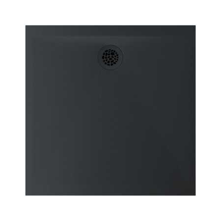 Ronal Air Brodzik kwadratowy 80x80 cm antracyt W37Q08017