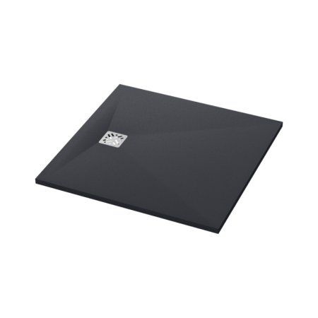 Ronal Dune Brodzik kwadratowy 90x90 cm antracyt W32Q09017
