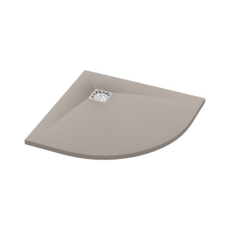 Ronal Dune Brodzik półokrągły 90x90 cm len W32R5509015