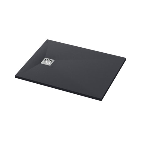 Ronal Dune Brodzik prostokątny 130x100 cm antracyt W32AS13010017