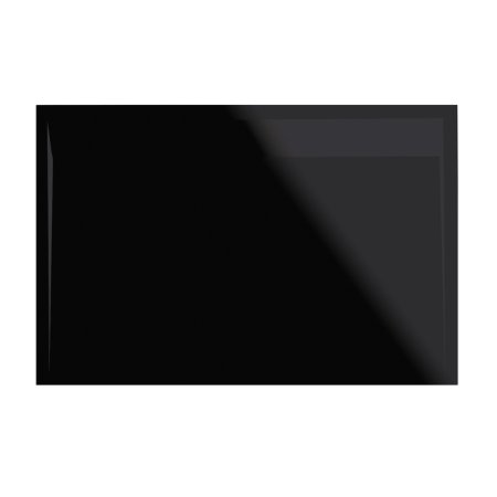 Ronal Sanswiss Ila Brodzik konglomeratowy prostokątny 90x120 cm pokrywa czarny mat, czarny granit WIA9012006154