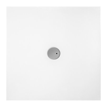 Ronal Planor Brodzik kwadratowy 80x80 cm biały mat W34Q08004
