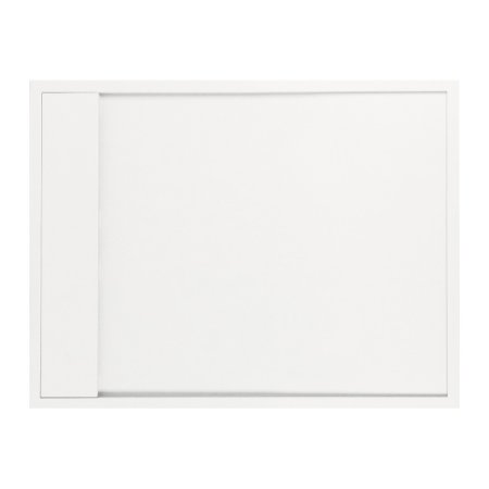 Ronal Rug Brodzik prostokątny 100x90 cm biały mat W30AS10009009
