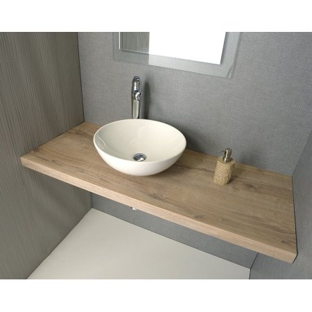 Sapho Avice Blat pod umywalkę 130x49,5 cm dąb Rover AV134