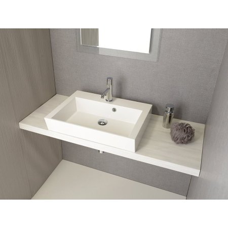 Sapho Avice Blat pod umywalkę 130x49,5 cm dąb starobiały AV135