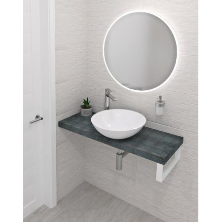 Sapho Avice Blat pod umywalkę 140x36 cm aquamarine AV1466