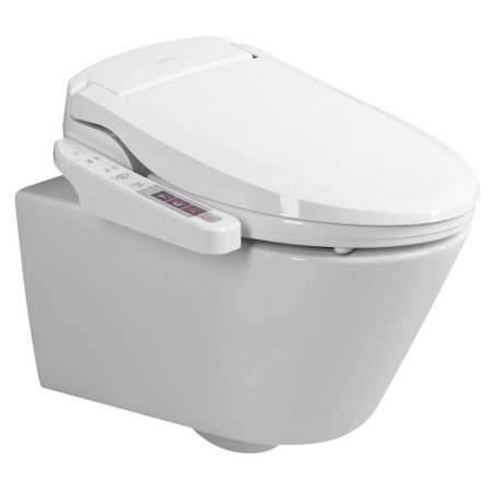 Sapho Avva Zestaw Toaleta WC bez kołnierza + deska myjąca biała NB-1160D-3