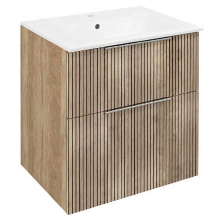 Sapho Cirasa Szafka podumywalkowa 59,2x45,9x64 cm dąb Alabama strip CR601-2322