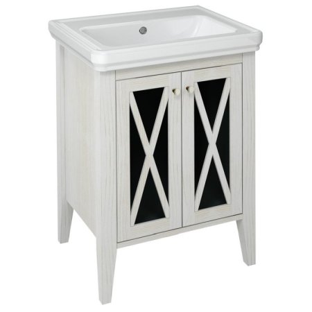 Sapho Cross Szafka podumywalkowa 55x43x81 cm starobiała CR260