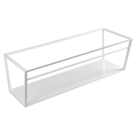 Sapho SKA Konsola wisząca do umywalki 119,6x45,8 cm z półką biały mat SKA114