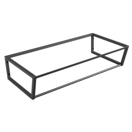 Sapho SKA Konsola wisząca do umywalki 89,6x45,8 cm czarny mat SKA203