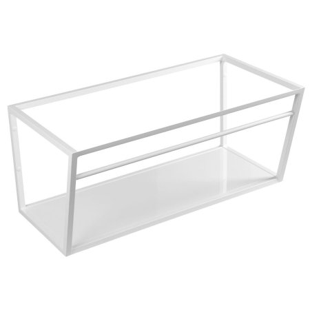 Sapho SKA Konsola wisząca do umywalki 89,6x45,8 cm z półką biały mat SKA113