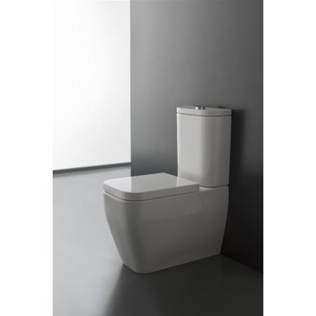 Scarabeo Next Muszla klozetowa miska WC kompaktowa 66x36x42 cm, biała 8311