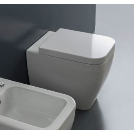 Scarabeo Next Muszla klozetowa miska WC stojąca 54,5x35,5x42 cm, biała 8309