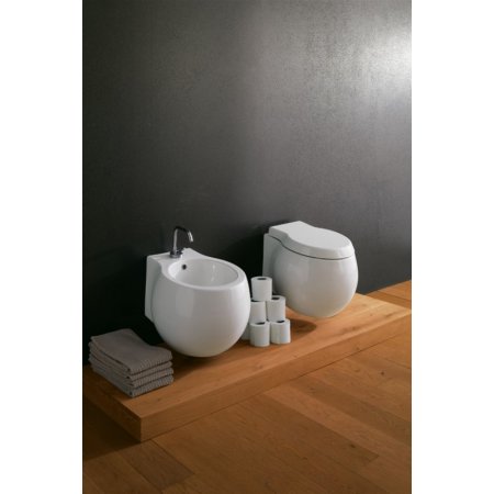 Scarabeo Planet Toaleta WC podwieszana 50x45 cm, biała 8105