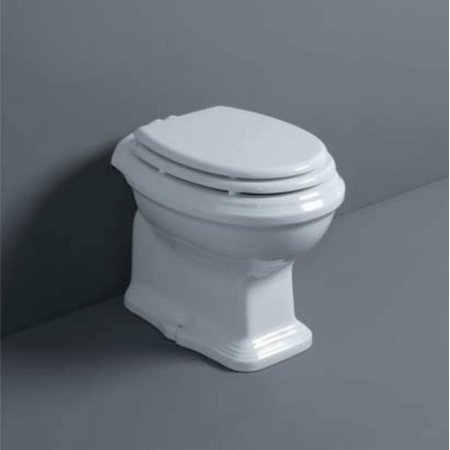 Simas Arcade Muszla klozetowa miska WC stojąca 36,5x55 cm, biała AR801
