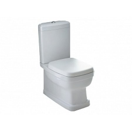 Simas Evolution Muszla klozetowa miska WC kompaktowa stojąca 37x64 cm, biała EVO07
