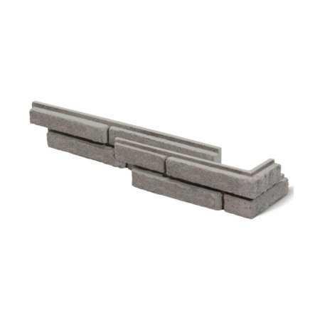 Stegu Dublin 3 Narożnik elewacyjny 33x8,3 cm czarny