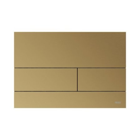 Tece Square II Przycisk WC mosiądz szczotkowany 9240851