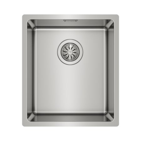 Teka Be Linea RS15 34.40 Zlewozmywak stalowy jednokomorowy 44x38 cm stal nierdzewna polerowana 115000008