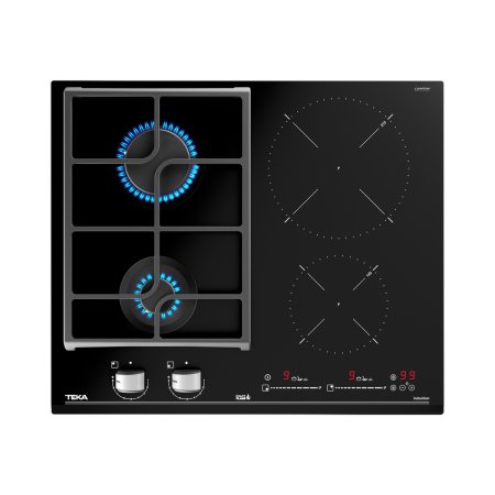 Teka JZC 64322 ABC Płyta indukcyjno-gazowa 60x51 cm czarne szkło 112570203