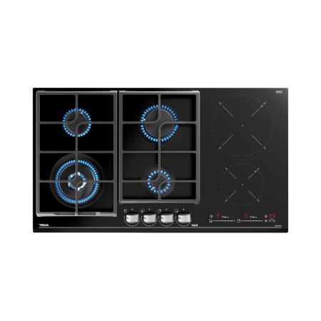 Teka JZC 96342 BB Płyta indukcyjno-gazowa 90x51 cm czarne szkło 112570204
