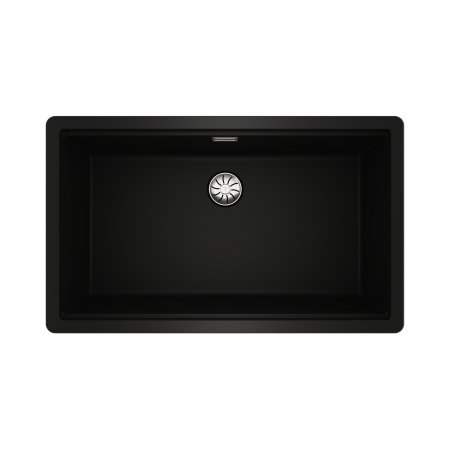 Teka Radea R10 70.40 M-TG Zlewozmywak granitowy jednokomorowy 75x45,5 cm czarny 115230054