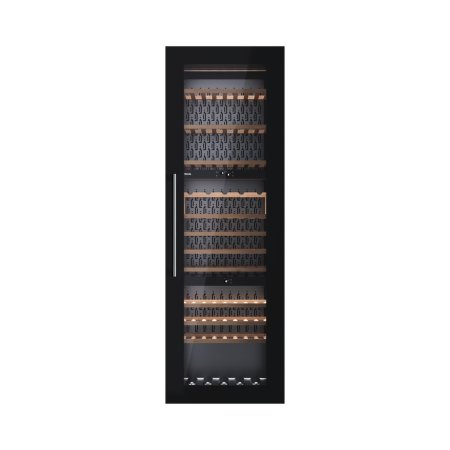 Teka Sommelier RVI 30097 GBK Chłodziarka do wina do zabudowy na 93 butelki czarne szkło 113600012