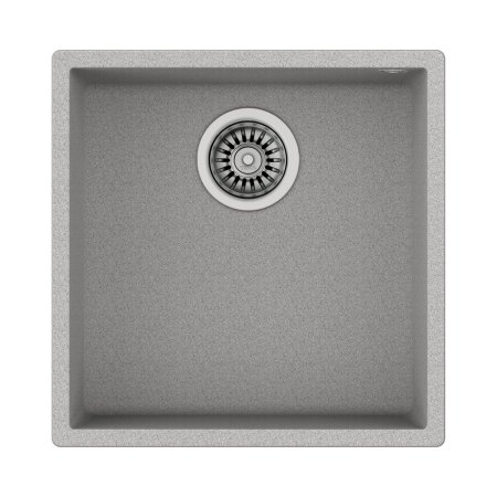 Teka Square 40.40 TG Zlewozmywak granitowy jednokomorowy 44x44 cm kamienny szary mat 115230026