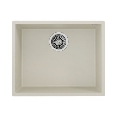 Teka Square 50.40 TG Zlewozmywak granitowy jednokomorowy 54x44 cm jasny kremowy mat 115230023