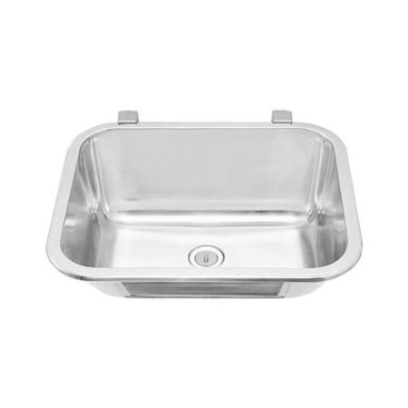Teka VK 50 STD Zlewozmywak gospodarczy stalowy jednokomorowy 55,5x45,5 cm stal nierdzewna polerowana 705060200