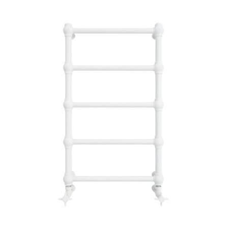 Terma Retro Grzejnik łazienkowy 80x50,4 cm z podłączeniem SX biały WGRE1080050K916SX