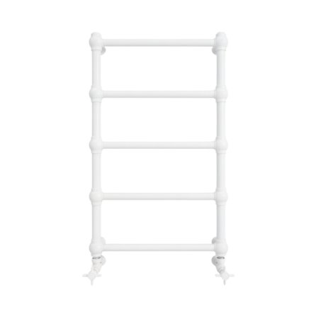 Terma Retro Grzejnik łazienkowy 117x50,4 cm z podłączeniem SX biały WGRE1117050K916SX