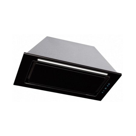 Toflesz Linea Glass LED Okap podszafkowy 56,4 cm 850 m³/h czarny OK6-050