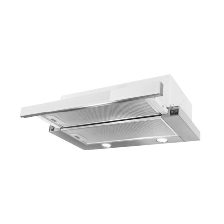 Toflesz Vega Okap podszafkowy 50 cm 324 m³/h inox/szkło białe OK7-005