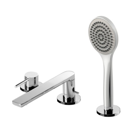 Tres Alp-Tres Bateria wannowa 3-otworowa podtynkowa chrom 203.161.01