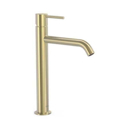 Tres Study Exclusive Bateria umywalkowa wysoka złoty cava 26230701CA