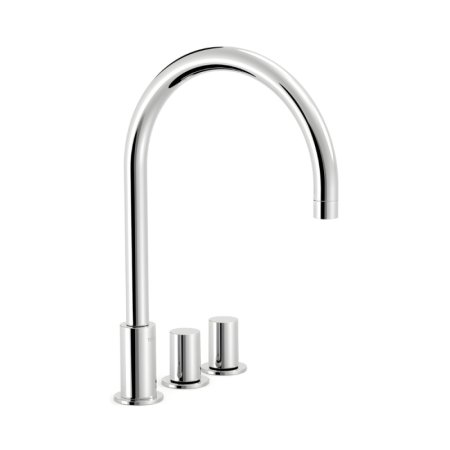 Tres Study Exclusive Bateria umywalkowa wysoka chrom 061.105.01