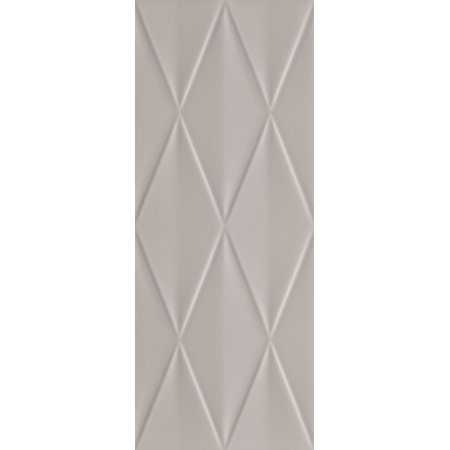 Tubądzin Abisso Płytka ścienna 74,8x29,8 cm, grey STR