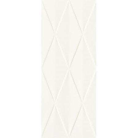 Tubądzin Abisso Płytka ścienna 74,8x29,8 cm, white STR