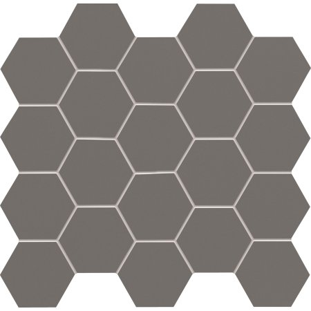 Tubądzin All In White grey Mozaika ścienna 30,6x28,2x1 cm, szara mat