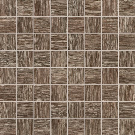 Tubądzin Biloba brown Mozaika ścienna 32,4x32,4x1 cm, brązowa mat TUBMSBILBRO3243241
