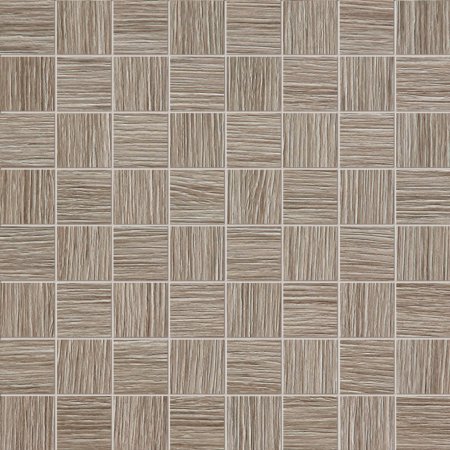 Tubądzin Biloba grey Mozaika ścienna 32,4x32,4x1 cm, brązowa mat