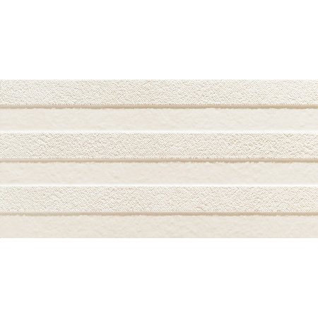 Tubądzin Blinds white STR 2 Dekor ścienny 59,8x29,8x1,1 cm, biały mat