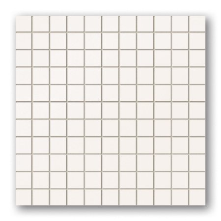 Tubądzin Colour Pop White Mozaika ścienna kwadratowa 30x30x0,8 cm, biała połysk TUBMSKCOLPOPWHI303008