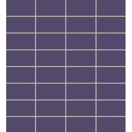 Tubądzin Colour Violet Mozaika ścienna prostokątna 29,5x32,7x0,8 cm, fioletowa połysk TUBMSPCOLVIOVIO29532708