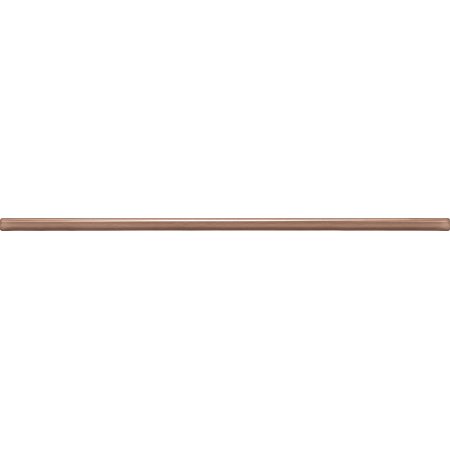 Tubądzin Maxima Beige&Brown Glass brown Listwa ścienna 44,8x1x0,8 cm, brązowa połysk TUBLSMAXBEIBROGLABRO448108