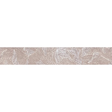 Tubądzin Obsydian grey Listwa ścienna 59,8x9,8x1 cm, szara połysk