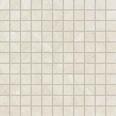 Tubądzin Obsydian white Mozaika ścienna 29,8x29,8x1 cm, biała połysk