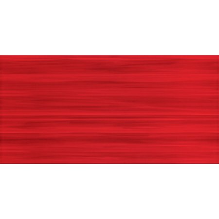 Tubądzin Wave red Płytka ścienna 44,8x22,3x0,8 cm, czerwona połysk TUBPSWAVRED44822308